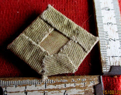 RAD Reichs Arbeits Dienst Stoff Abzeichen für Schiffchen Uniform mit HK