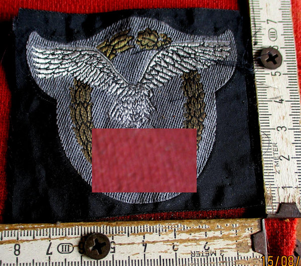 Orden Luftwaffe Flugzeugführerabzeichen Stoffabzeichen für Mannschaften mit HK