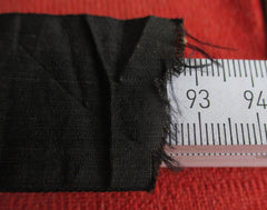 Mützenband Marine Reederei Hamburg Südamerika Linie MONTE SARMIENTO ( 1924 - 1943 ) aus Stoff mit HK, Maße 93 x 3,5 cm Rarität !!!!! Zustand 2 ORIGINAL !!