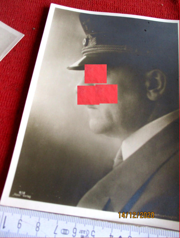 der Führer Adolf Hitler Propaganda AK ungelaufen Porträt Foto Ansichtskarte