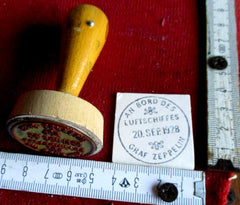 Graf Zeppelin an Bord 1928 Post Stempel Luftschiff Sammler Briefmarke