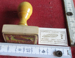 LUPOSTA DANZIG 1932 Zeppelin Post Stempel Sammler Briefmarke