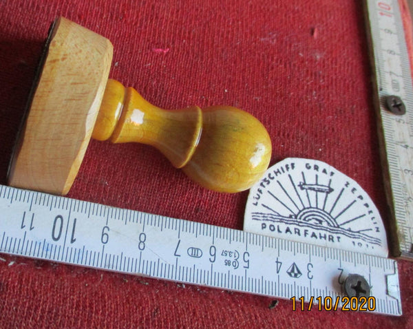 Polarfahrt 1931 Graf Zeppelin Post Stempel Sammler Briefmarke