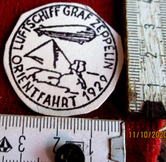 ORIENTFAHRT 1929 Graf Zeppelin Post Stempel Sammler Briefmarke Brief