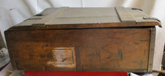 Munitionskiste Wehrmacht aus Holz aus 1942 Platzpatronen Maße ca 48x34x17 cm