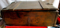 Munitionskiste Wehrmacht aus Holz aus 1942 Platzpatronen Maße ca 48x34x17 cm