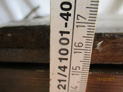 Munitionskiste Wehrmacht aus Holz aus 1942 Platzpatronen Maße ca 48x34x17 cm