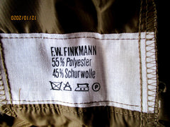 Polizei Uniformhose Khaki – Bundfaltenhose, Größe 94/80, sandfarben/braunbeige – Original (Art.-Nr. 33.349)