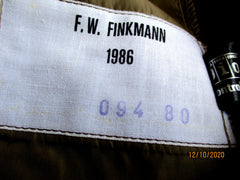Polizei Uniformhose Khaki – Bundfaltenhose, Größe 94/80, sandfarben/braunbeige – Original (Art.-Nr. 33.349)