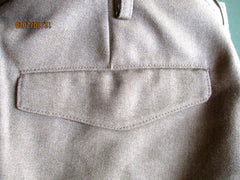 Polizei Uniform Hose Khaki Größe ca 50 Uniformhose Bundfaltenhose Diensthose Polizei Hose braunbeige sandfarben Sommer-