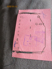 DDR g48-1 Uniformhose Bundfaltenhose Dienst hose VOPO Polizei Hose