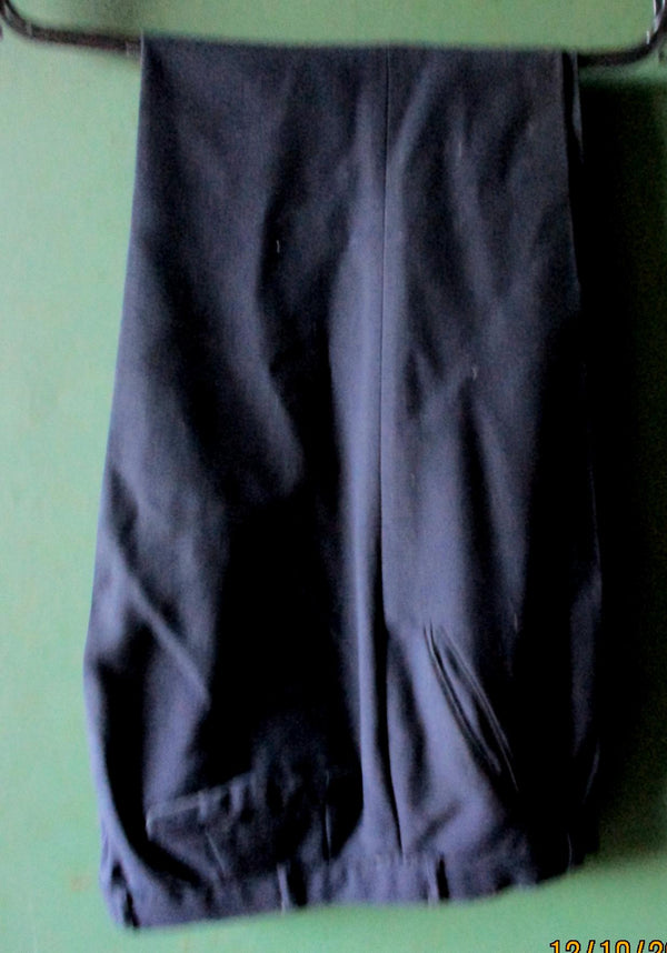 Bundeswehr Uniform Hose schwarz Heer Größe ca 50 Uniformhose Bundfaltenhose Diensthose Hose