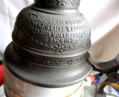 alter Reservistenkrug Bodenbild Augsburg Bayern Reservist Riedler 3.Inf.Rgt."Prinz Carl von Bayern" 5.Comp. Augsburg 1906/1908 Erinnerung an meine Dienstzeit