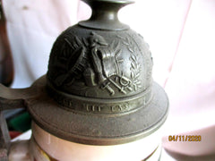 alter Reservistenkrug Bodenbild Marine Kiel SMS Scharnhorst SMS " Scharnhorst" Kiel 1910 Reservist Klocke