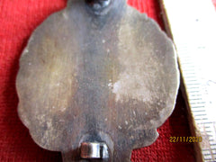 Panzer Abzeichen Orden 1.WK Kampfwagen Erinnerungsabzeichen 1.WK an Nadel patiniert