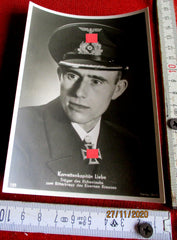 Ritterkreuz Träger U-Boote Marine Maße siehe Scan Heinrich Liebe