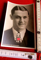 Ritterkreuz Träger U-Boote Marine Maße siehe Scan Mützelburg, Rolf