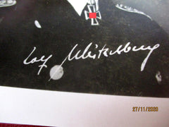 Foto AK Ritterkreuz Träger U-Boote Marine Maße siehe Scan Rolf Christian Detlef Mützelburg AUTOGRAMM