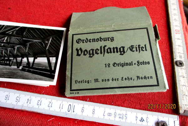 NS-Ordensburg Vogelsang/ Eifel Führer Nachwuchs NSDAP SS 12 Original Fotos ORIGINAL&nbsp;