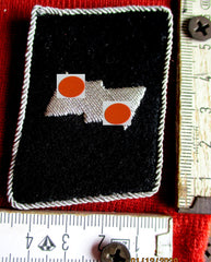 SS Kragenspiegel 1 Stück Wolfsangel Division Nederland