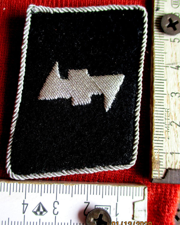 SS Kragenspiegel 1 Stück Wolfsangel