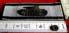 Panzer Vernichtungs Abzeichen auf Stoff Uniform Wehrmacht SS