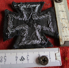 EK1 eiserne Kreuz aus Stoff Wehrmacht Orden Uniform mit HK