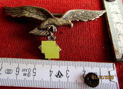 Luftwaffe Adler Spange in Messing Abzeichen Wehrmacht Orden Uniform