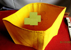 DAF Deutsche Arbeits Front gelbe Armbinde mit HK