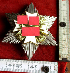 Deutscher Adlerorden Verdienstkreuz 2. Stufe mit Schwertern mit HK gemarkt