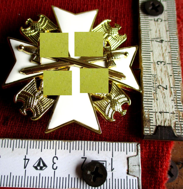 Steckkreuz Deutscher Adlerorden Verdienstkreuz 2. Stufe mit Schwertern mit HK gemarkt