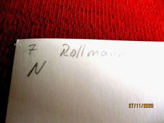 Foto AK Ritterkreuz Träger U-Boote Rollmann, Wilhelm Marine Maße siehe Scan