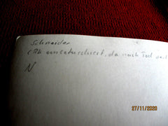 Foto AK Ritterkreuz Träger U-Boote Schneider, Herbert Marine Maße siehe Scan