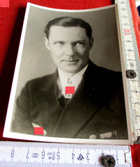 Foto AK Ritterkreuz Träger U-Boote Rollmann, Wilhelm Marine Maße siehe Scan