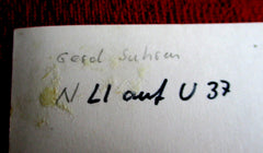 Foto AK Ritterkreuz Träger U-Boote Gerd Suhren Marine Maße siehe Scan