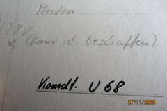 Foto AK Ritterkreuz Träger U-Boote Merten, Karl-Friedrich Marine Maße siehe Scan