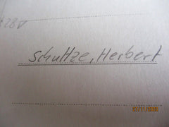 Foto AK Ritterkreuz Träger U-Boote Schultze, Herbert Marine Maße siehe Scan