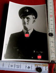 Foto AK Ritterkreuz Träger RKT Pulst, Günther U-Boote Marine Maße siehe Scan