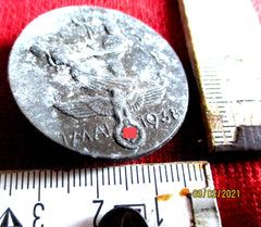 NSDAP Reichs Parteitag 1938 Abzeichen mit HK