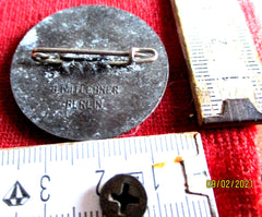 NSDAP Reichs Parteitag 1938 Abzeichen mit HK