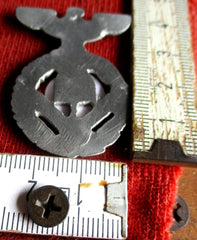 RAD Mützen Abzeichen Reichs Arbeits Dienst mit HK aus Metall