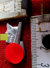 Mussolini Hitler Treffen Berlin 1939 Abzeichen mit HK aus Metall