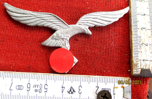 Luftwaffe Adler für Uniform Abzeichen mit HK aus Metall