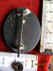 Orden Verwundeten Abzeichen in Silber gemarkt mit HK an Nadel