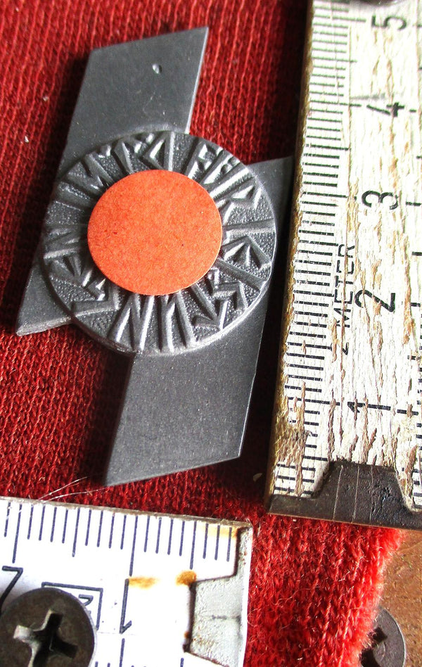 HJ-Leistungsabzeichen in Silber Hitler Jugend Verleihungsnummer "7175" ohne Nadel