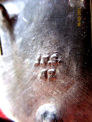 SS Blitze Stahlhelm Wappen rückseitig 3 Splinte zum befestigen für Uniform Abzeichen mit Runen aus Metall