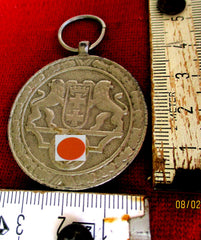 SS Polizei Dienstauszeichnung, Freie Stadt Danzig Medaille für 8 Jahre Orden mit HK