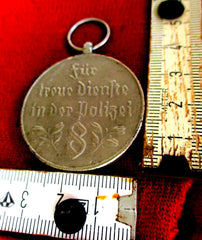 SS Polizei Dienstauszeichnung, Freie Stadt Danzig Medaille für 8 Jahre Orden mit HK