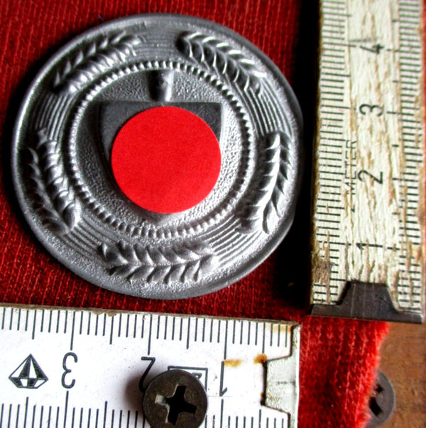 RAD Plakette auf Filz mit HK Spaten Reichs Arbeits Dienst