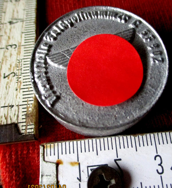 Post Feldpost Stempel altes Abzeichen mit HK